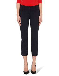 Marc Cain Essentials Damen Hose +E8123J24, Blau (Midnight Blue 395), 44 (6) von Marc Cain Essentials