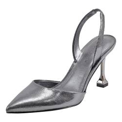 Marc Fisher Damen Hadya Pumps, Pewter Snake 060, 35.5 EU von Marc Fisher