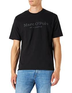 Marc O'Polo Herren B21222051230 T-Shirt, Schwarz New, XL EU von Marc O'Polo