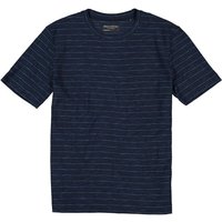 Marc O'Polo Herren T-Shirt blau Baumwolle gestreift von Marc O'Polo