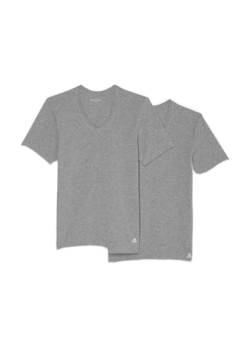 Marc O´Polo Men Essentials 2-Pack V-Neck Shirt, Grey von Marc O´Polo