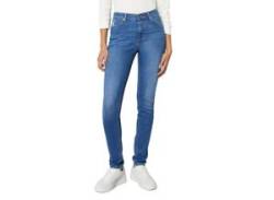 Skinny-fit-Jeans MARC O'POLO DENIM "aus stretchigem Bio-Baumwoll-Mix" Gr. 28 34, Länge 34, blau Damen Jeans Röhrenjeans von Marc O'Polo