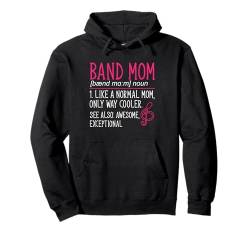 Marschkapelle Mama Band Mama Frauen Pullover Hoodie von Marching Band Mom Bekleidung Für Frauen