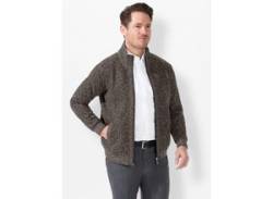 Strickjacke MARCO DONATI Gr. 60/62, braun (braun, meliert) Herren Strickjacken von Marco Donati