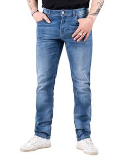 Marcus Felix Jeans Herren Regular Fit Hellblau 36/32 | Angenehme und Praktische Männer Hosen | Lässige Jeanshose Herren für alle Events | Herren Jeans mit Stretch für Optimale Bewegungsfreiheit von Marcus