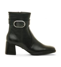 Mariamare für Damen. 63492 Stiefelette 63492 schwarz (37), 3 bis 5 cm, Reißverschluss, Lässig von Mariamare