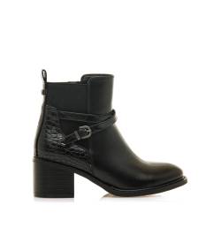 Mariamare für Damen. 63494 Stiefelette 63494 Schwarz (36), 5 bis 8 cm, Reißverschluss, Lässig von Mariamare