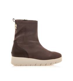 Mariamare für Damen. 63543 Stiefelette 63543 Braun (40), 3 bis 5 cm, Reißverschluss, Lässig von Mariamare