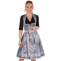 MarJo Dirndl Midi Dirndl 2tlg. - WANJA - silber/schwarz von Marjo