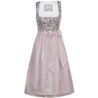 MarJo Dirndl 'Ursi' mit Blumenmuster 698870, Taupe 70cm von Marjo