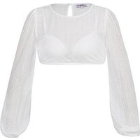 MarJo Dirndlbluse Dirndlbluse HALIDA-SARAH offwhite von Marjo