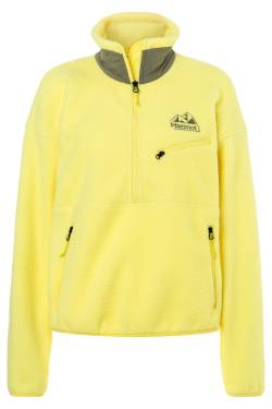 Marmot W 94 E.C.O. Recycled Fleece, Light Yellow - Vetiver, S von Marmot