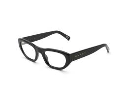 Marni Unisex Laamu Atoll Black UHC Rahmen von BRILLEN Acetat Schwarz  Rund von Marni