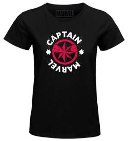 Marvel Damen womavlsts005 T-Shirt, Schwarz, Small von Marvel