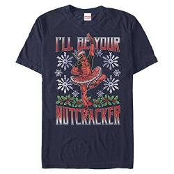 Marvel Deadpool - Deadpool Nutcracker Unisex Crew neck Navy blue S von Marvel