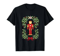 Marvel Holiday Christmas Avengers Holly Iron Man Nutcracker T-Shirt von Marvel