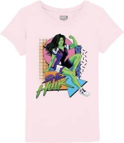 Marvel Mädchen Gishehuts004 T-Shirt, Hellrosa, 6 Jahre von Marvel