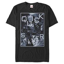 Marvel Unisex X-Men-Silver Surf Organic Short Sleeve T-Shirt, Black, XXL von Marvel