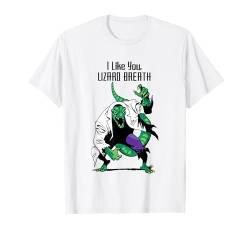 Marvel Valentine's Day I Like You Lizard Breath T-Shirt von Marvel