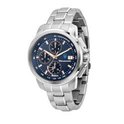 Maserati Herren Uhr, SUCCESSO SOLAR Kollektion, Quarzwerk, Nur Zeitanzeige, aus Edelstahl - R8873645004 von Maserati