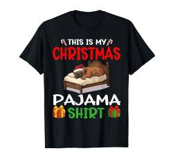 Niedlicher Mastiff Hund This is my Christmas Pyjama T-Shirt von Mastiff Christmas Pajamas & Nightgown .Co