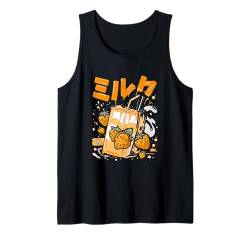 Orange Erdbeere Milch Orange Farbgrafik Tank Top von Match Orange Color Graphic Tee