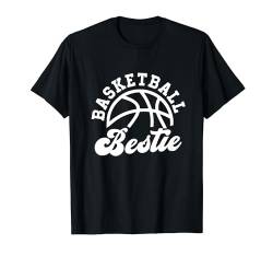 Basketball-Bestie, passender Basketball-Team-Liebhaber, lustig T-Shirt von Matching Basketball Family Apparel