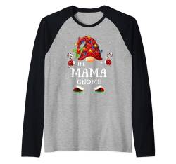 Passendes lustiges The Mama Gnome T-Shirt für die ganze Familie Raglan von Matching Family Funny The Mama Gnome T