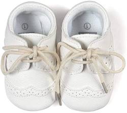 Matt Keely Baby Jungen Mädchen Weiche Sohle Turnschuhe Kind PU Schnüren Schuhe 12-18 Monate von Matt Keely