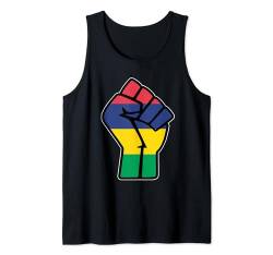 Mauritius, Flagge von Mauritius, Mauritius-Flagge. Tank Top von Mauritius,Mauritius Flag,Flag of Mauritius.