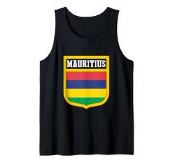 Mauritius, Flagge von Mauritius, Mauritius-Flagge. Tank Top von Mauritius,Mauritius Flag,Flag of Mauritius.