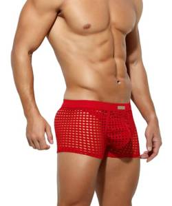 Mauro Kane Boxershorts Herren Transparent Netz Männer Boxer Shorts Sexy Unterwäsche Men Retroshorts Unterhosen von Mauro Kane