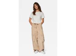 Cargohose MAVI "CARGO PANTS" Gr. M, US, beige (nomad) Damen Hosen Weite Cargo Hose von Mavi