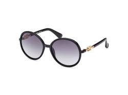 Sonnenbrillen  Max mara Mm0065 emme15 col. 01b Donna Rotonda Nero von Max Mara