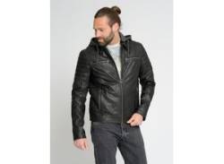 Bikerjacke MAZE "42021310" Gr. L, schwarz (black) Herren Jacken von Maze