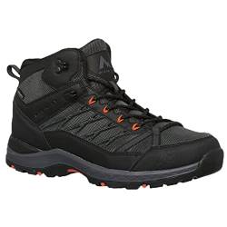 McKinley Herren Kona V Mid AQX Wander-Schuh, Black/Anthracite/Red, 46 EU von Mc Kinley