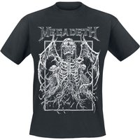 Megadeth T-Shirt - Rising - XL bis 4XL - für Männer - Größe 4XL - schwarz  - Lizenziertes Merchandise! von Megadeth