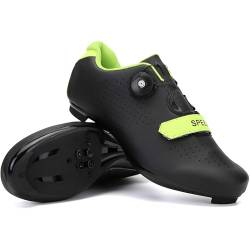 Fahrradschuhe Herren und Damen, Mateju MTB Schuhe Herren und Rennrad Schuhe Damen SPD Schuhe Unisex Rennradschuhe Herren Mit Cleats Leichte Mountainbike Schuhe Für Außen von Meiju