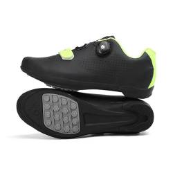 Fahrradschuhe für Herren und Damen, Mateju Freien Rennrad und Schuhe mit Gummisohle rutschfeste Atmungsaktive No-Lock MTB Fahrradschuhe Unisex Radsportschuhe Draussen von Meiju