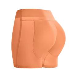 Meindin Gepolsterte Höschen, Po-Vergrößerer, gepolsterte Po-Unterwäsche - Unsichtbare, atmungsaktive Mesh-Po-Enhancer-Unterwäsche, 3D-Latex-Pad,Boyshorts-Hüftpolster für Damen, Shapewear, Bequeme von Meindin