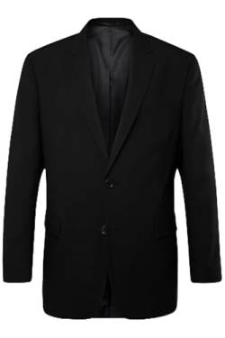 Men Plus Herren große Größen Übergrößen Menswear L-8XL Men+ Sakko Baukasten Malaga, bis 76/36 schwarz 60 830654130-60 von Men Plus