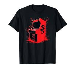 Arcade Classic Fighting Machine Videospiele Geschenk für Gamer T-Shirt von Men Womens Kids Video Game Apparel Gift For Gamers