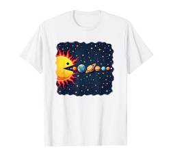 Lustiges Sonnensystem Sonne Astronauten Weltraum Jungen Kinder Geschenk T-Shirt von Mens Womens Kids Funny Astronauts Space Gifts