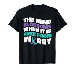 Geistesblüten Bewusstsein für psychische Gesundheit Suizidprävention T-Shirt von Mental Health Suicide Prevent Men Women