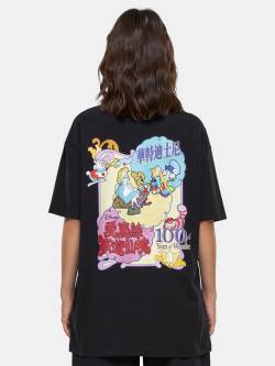 Merchcode Ladies Alice 100 Years Of Wonder Tee von Merchcode