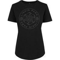 Merchcode T-Shirt Merchcode Damen Ladies Linkin Park Hex Circle Box Tee (1-tlg) von Merchcode