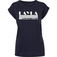 Merchcode T-Shirt Merchcode Damen Ladies Layla - Limited Edition X T-Shirt (1-tlg) von Merchcode