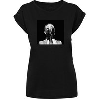 Merchcode T-Shirt Merchcode Damen Ladies Selena Gomez Black Gloves Tee (1-tlg) von Merchcode