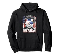 4. Juli Merica Patriotische USA-Flagge Pullover Hoodie von Merica - Patriotic USA 4th of July Gifts