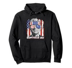 Bill Clinton 4. Juli Merica Patriotische USA-Flagge Pullover Hoodie von Merica - Patriotic USA 4th of July Gifts